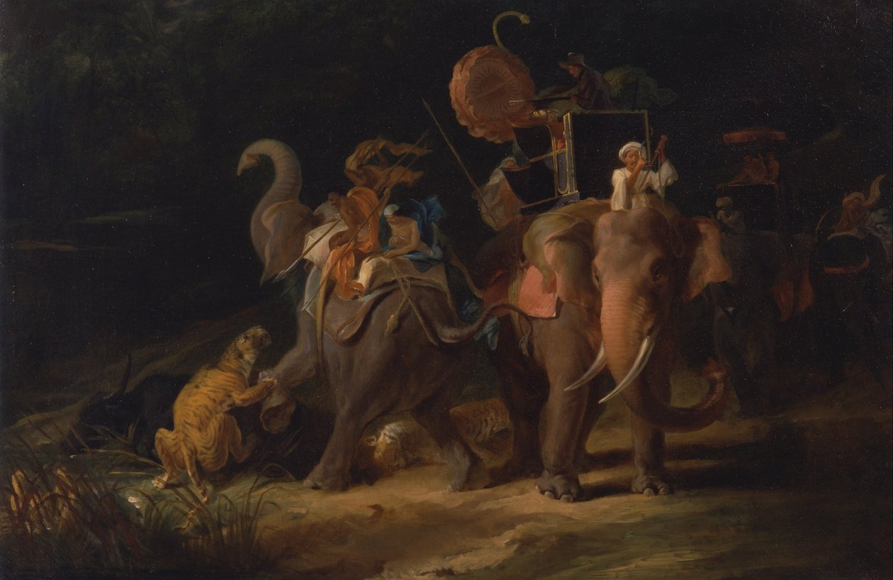Caccia alla tigre nelle Indie orientali da Rev. Edward Thomas Daniell