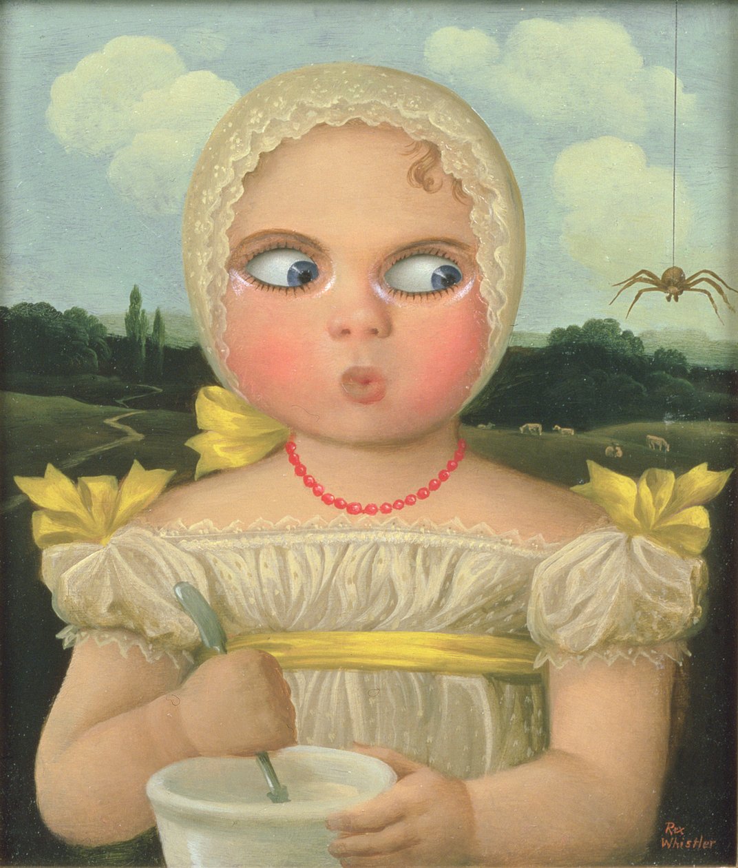 Little Miss Muffet da Rex Whistler