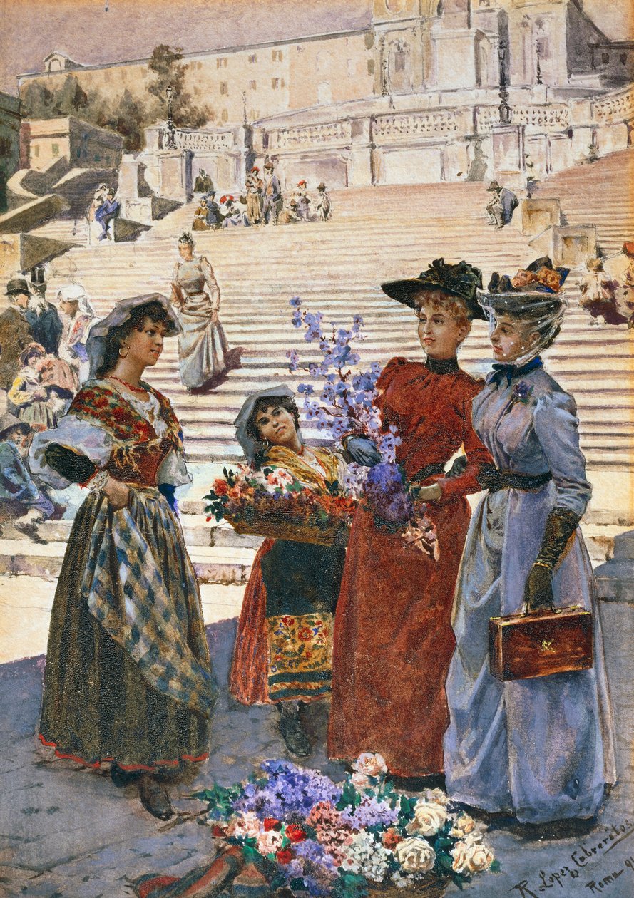 Piazza di Spagna a Roma da Ricardo Lopez Cabrera