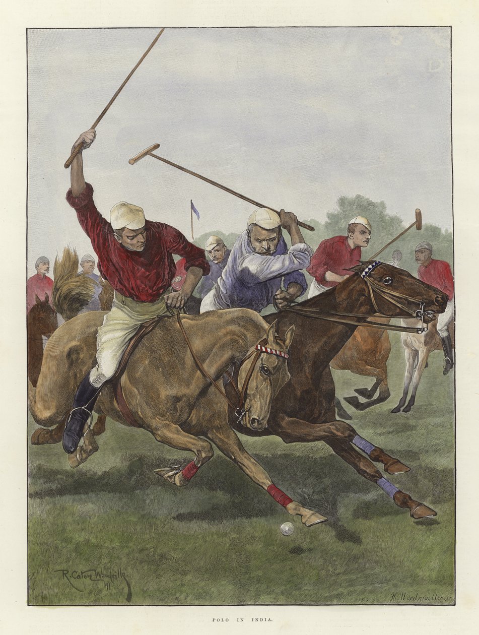 Polo in India da Richard Caton Woodville junior