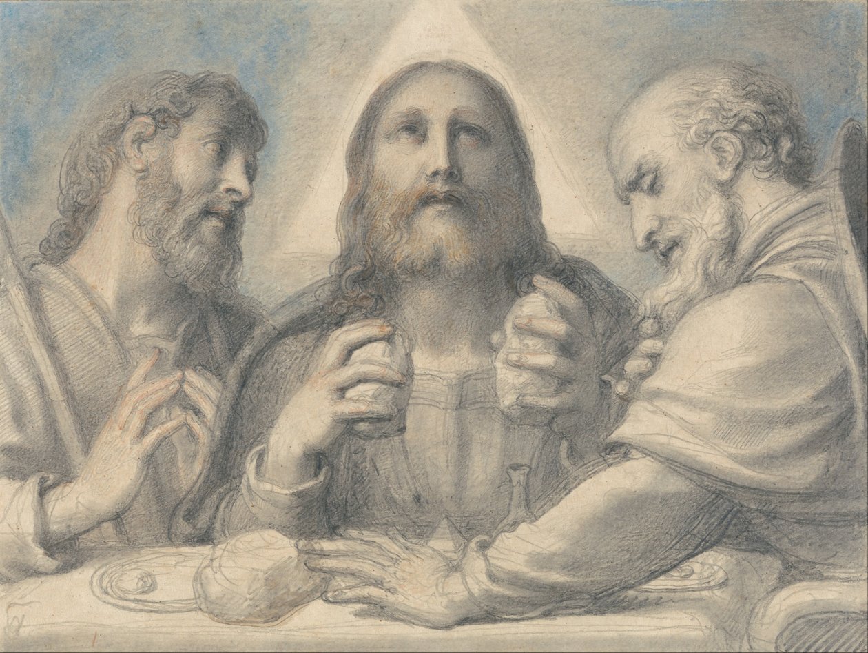 Cena in Emmaus da Richard Cosway