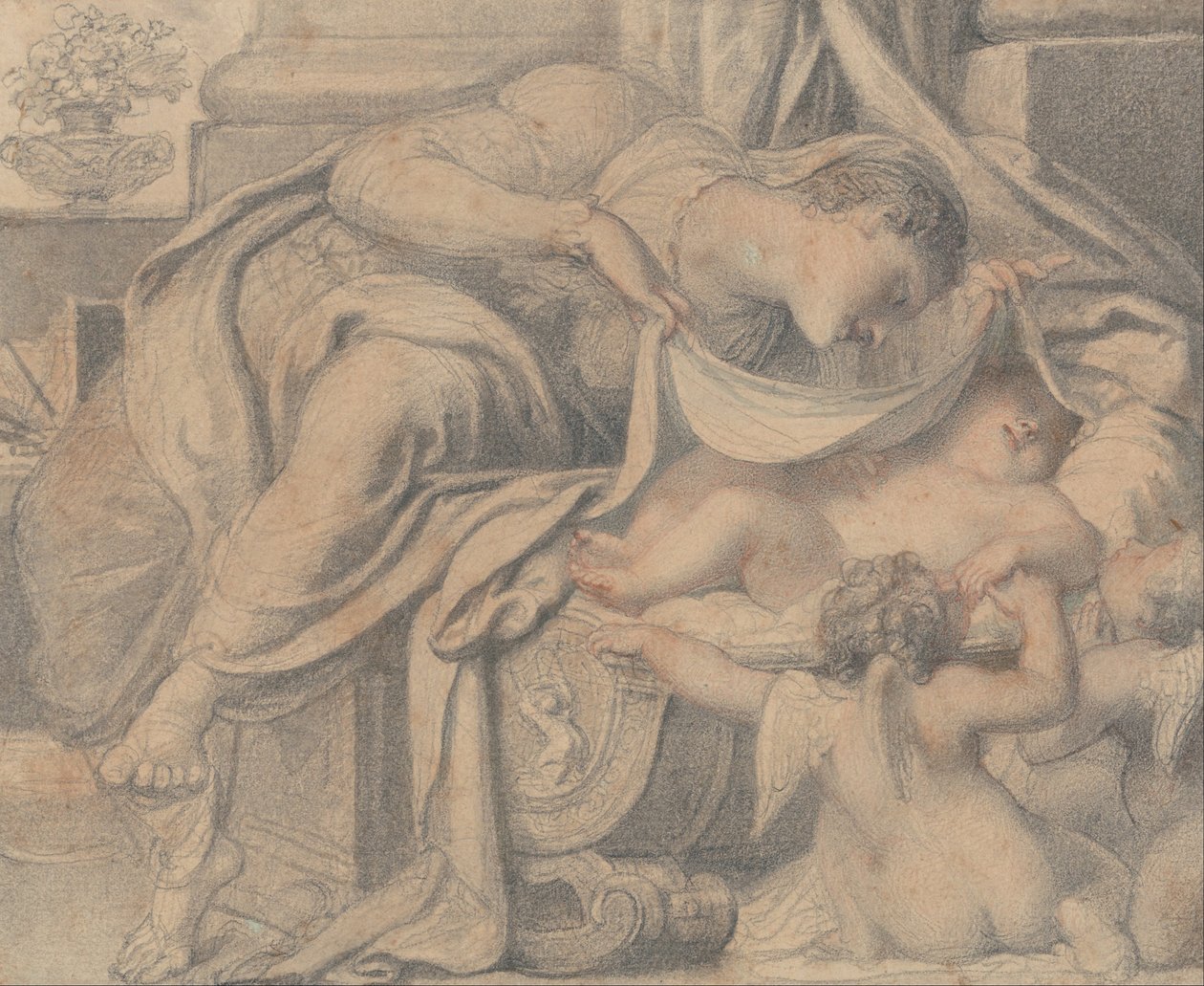 Venere che adora Cupido da Richard Cosway