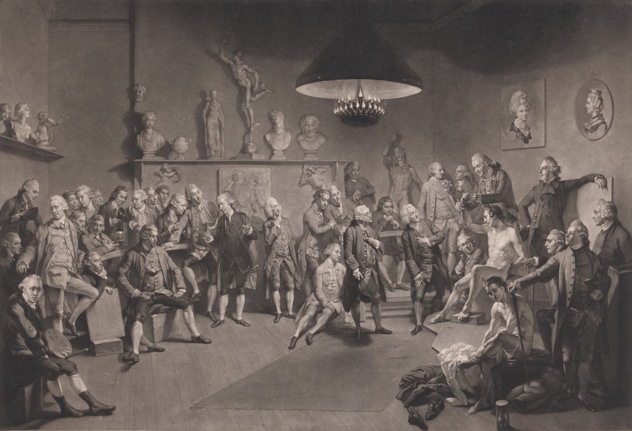 Scuola di vita alla Royal Academy da Richard Earlom