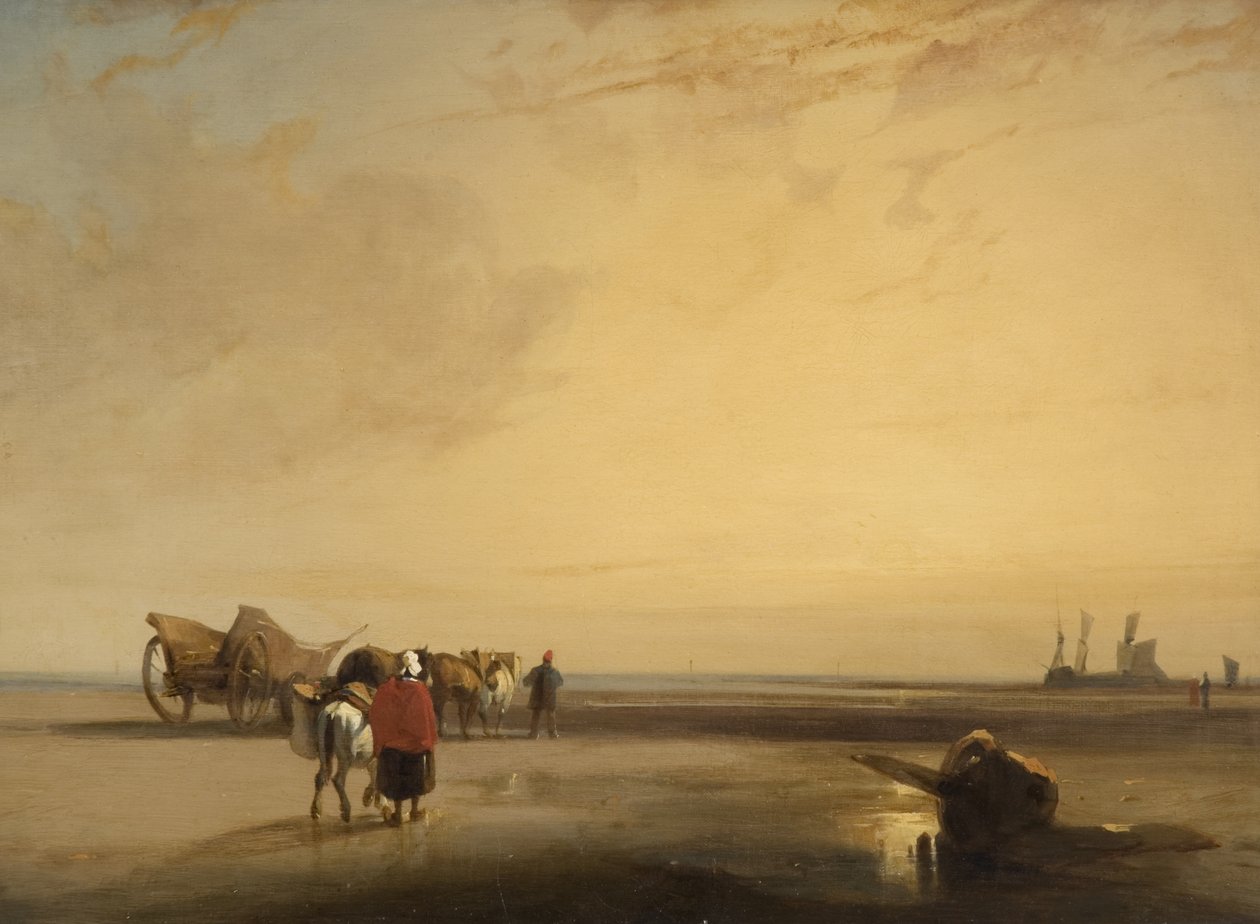 Sabbie di Normandia da Richard Parkes Bonington