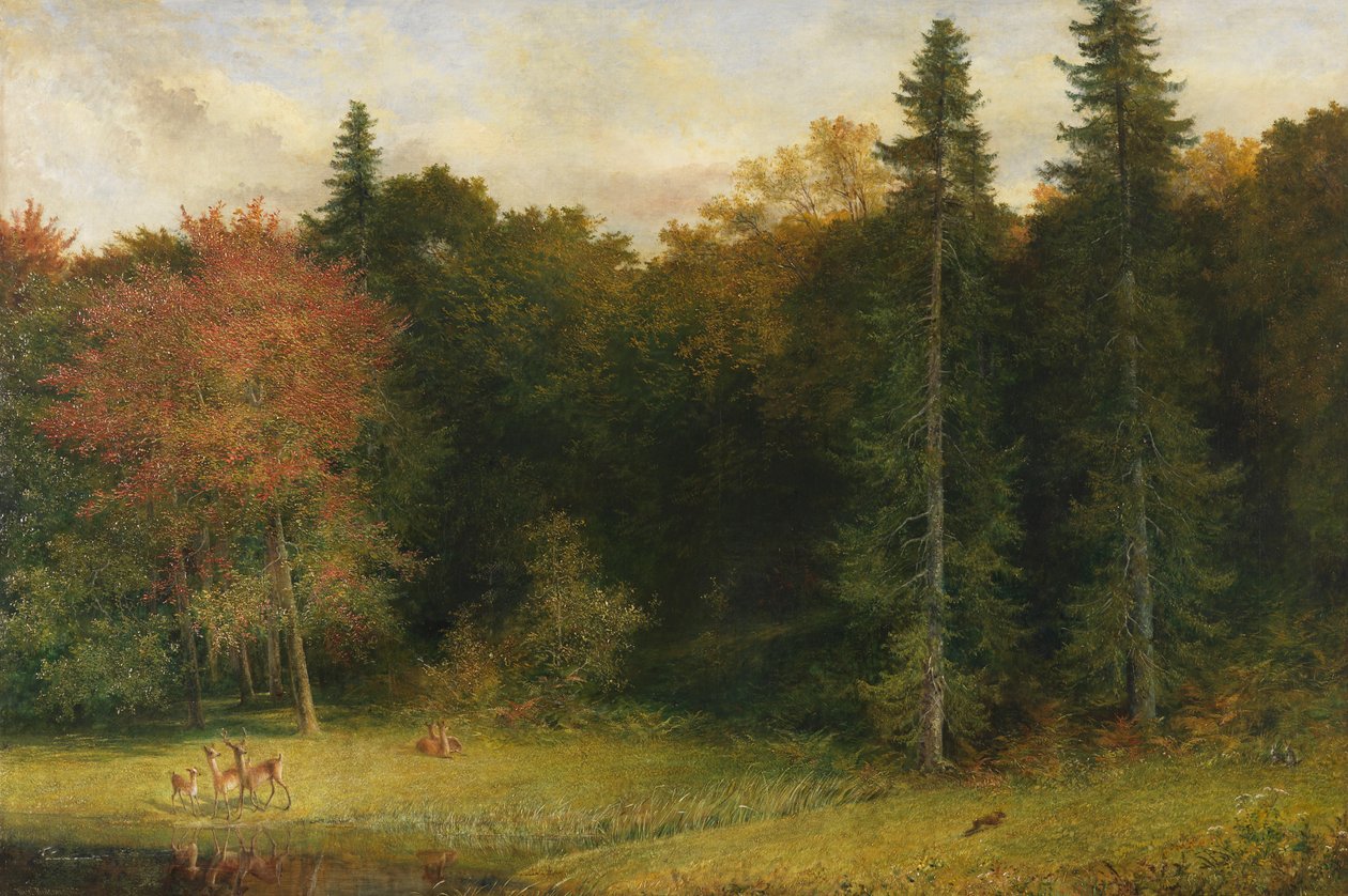 Forestieri spaventati, 1874 da Richard Redgrave