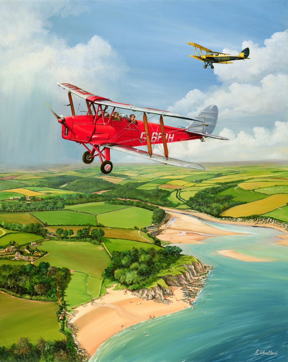 Falene di Mothecombe, 1999 da Richard Wheatland