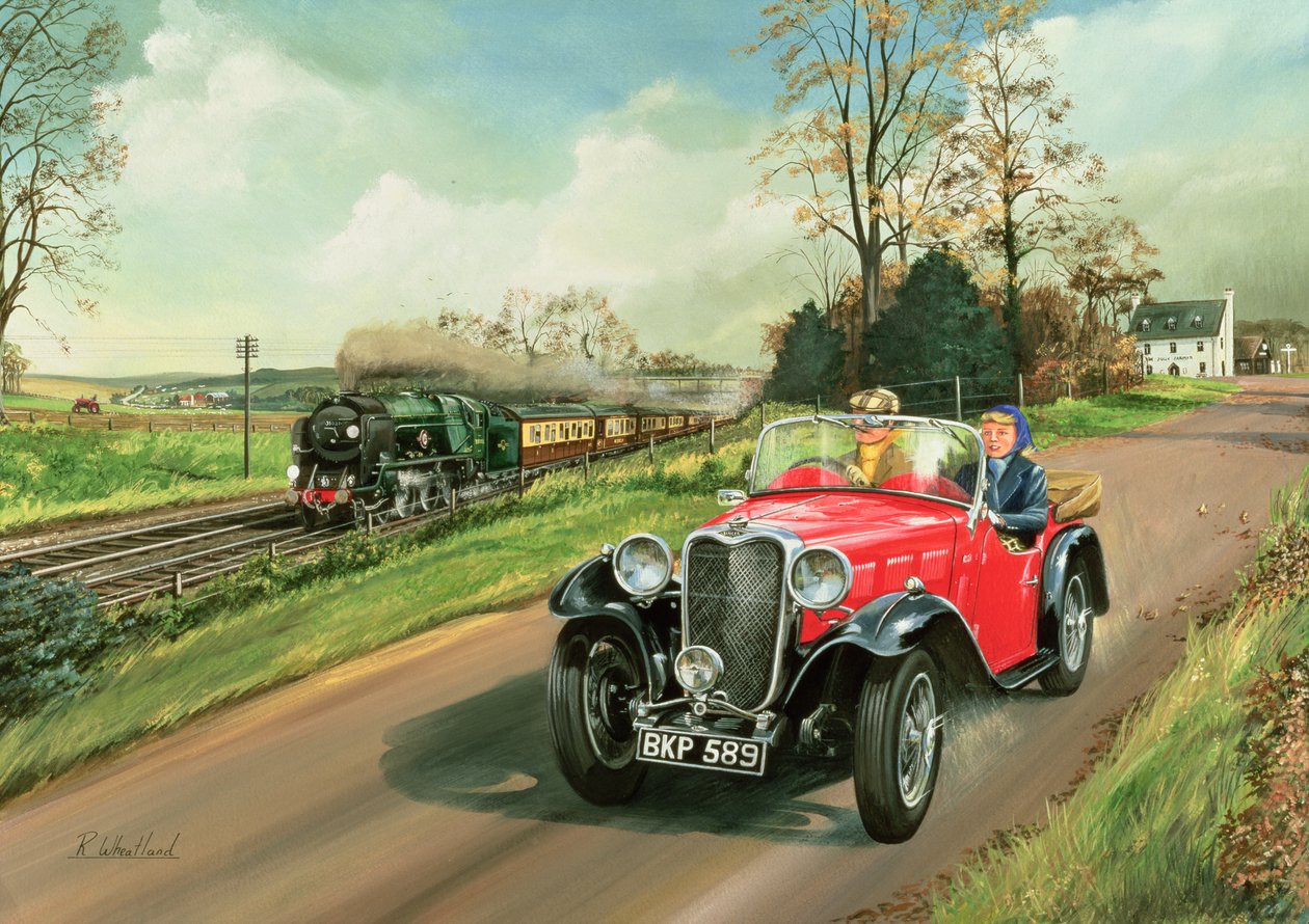 Gara con il treno, 1995 da Richard Wheatland
