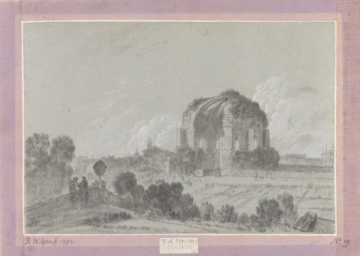 Tempio di Minerva Medica, Roma da Richard Wilson