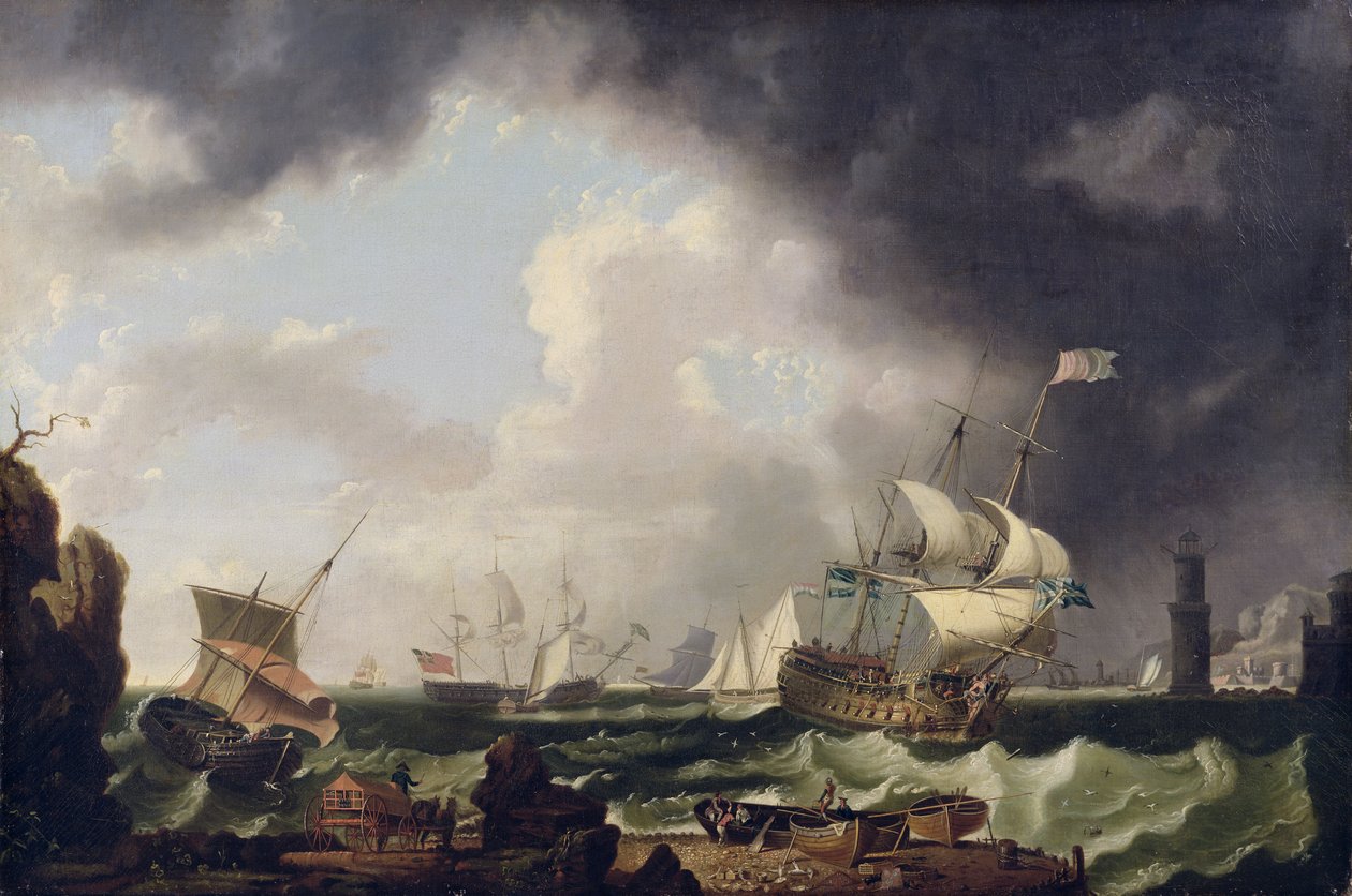 La Pesca, c.1764 da Richard Wright