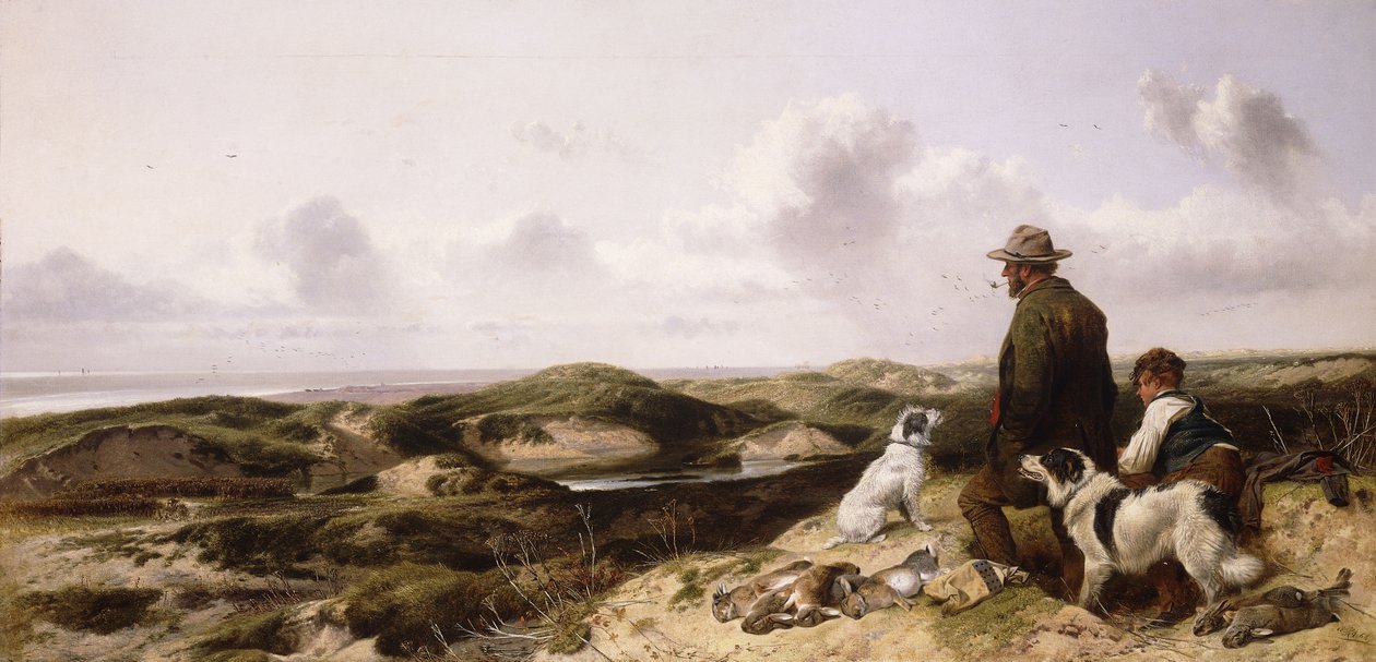 Lytham Sandhills, 1864 da Richard Ansdell
