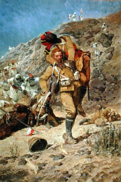 Dio ti benedica Tommy Atkins da Richard Caton Woodville