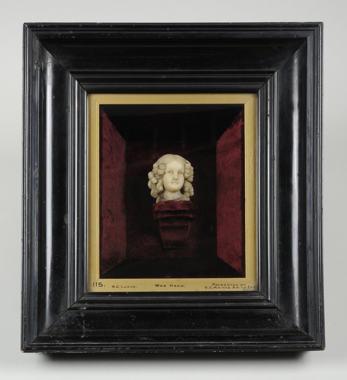 Busto di una ragazza, c.1850 da Richard Cockle Lucas