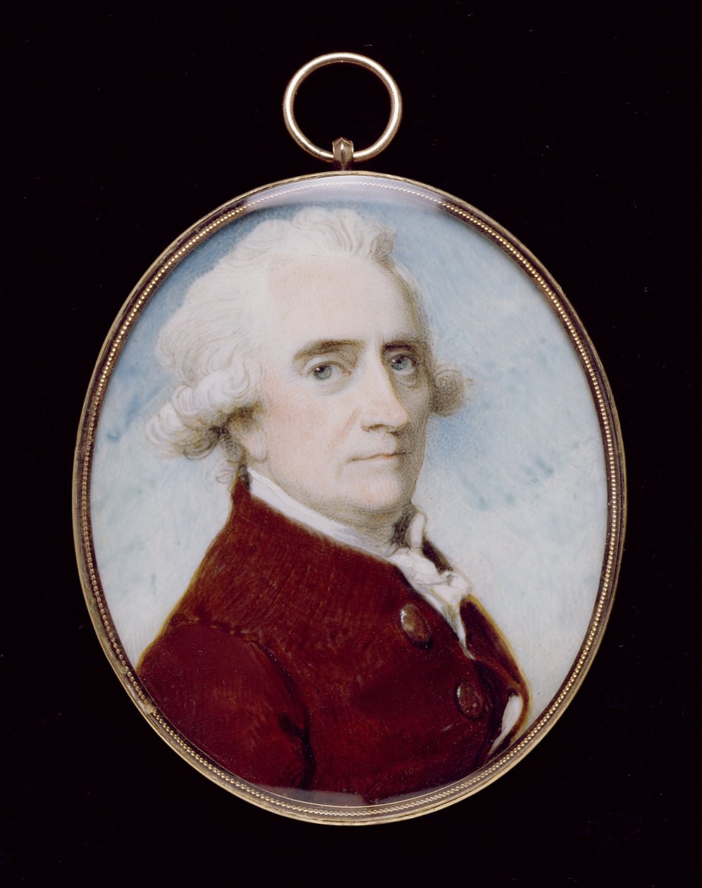 Autoritratto in miniatura da Richard Cosway