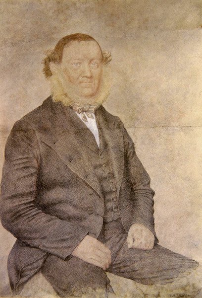 Ritratto di John McDonald da Richard Dadd