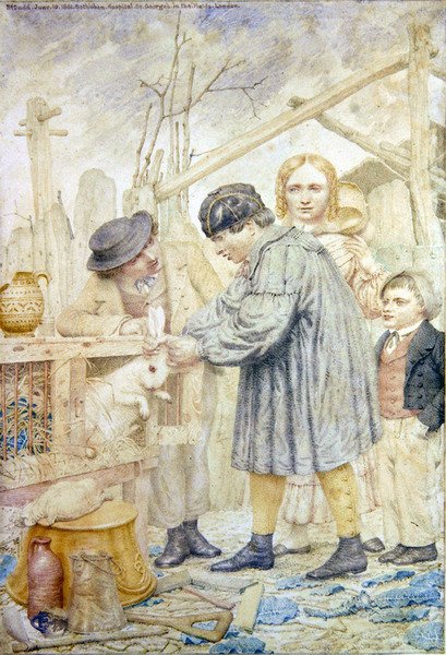 La conigliera da Richard Dadd
