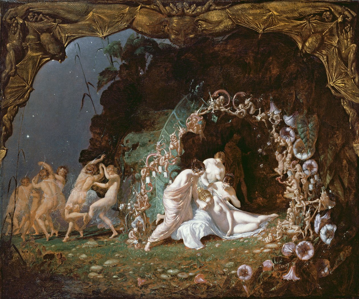 Titania dormiente da Richard Dadd