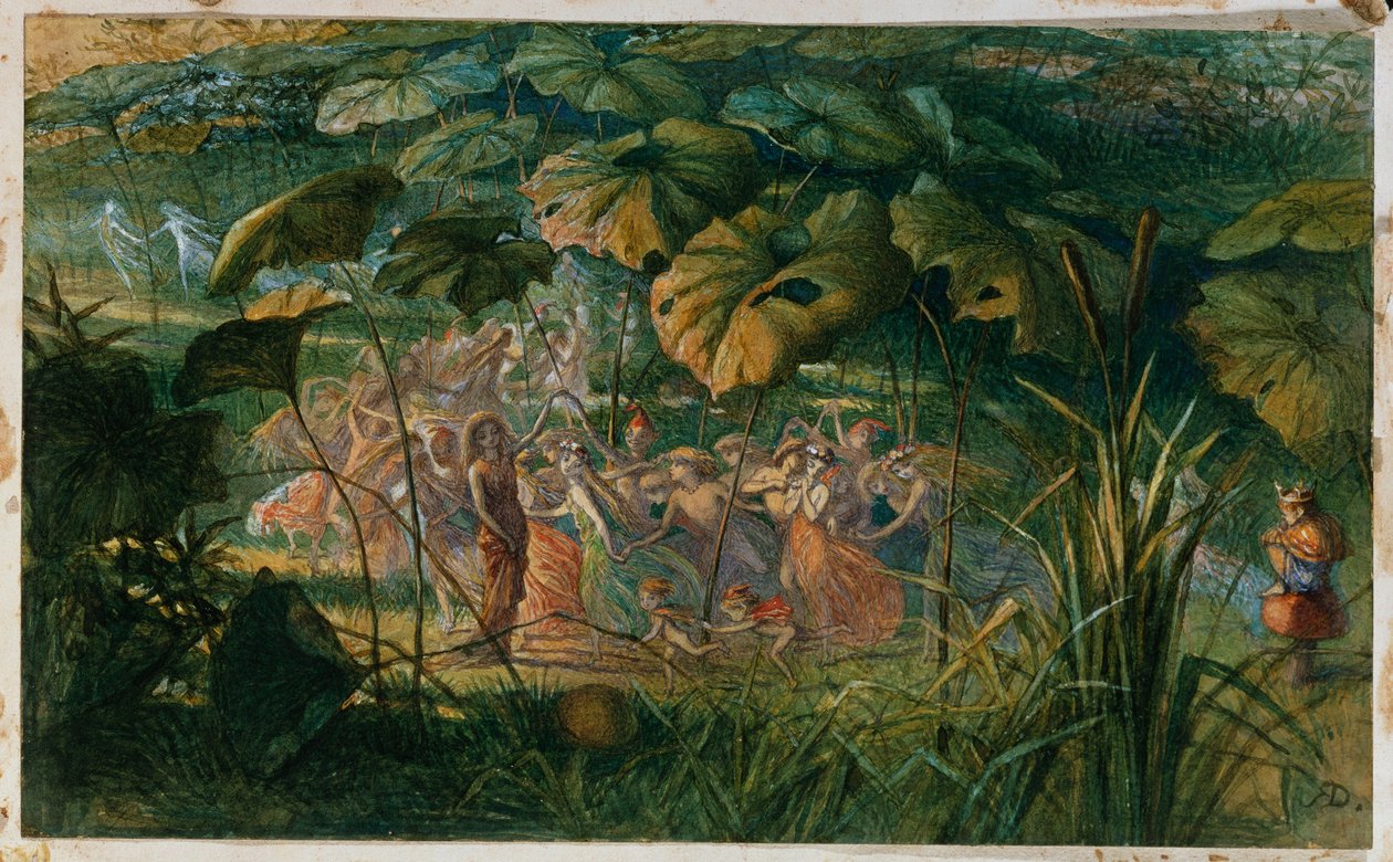 Danza delle fate in una radura da Richard Doyle