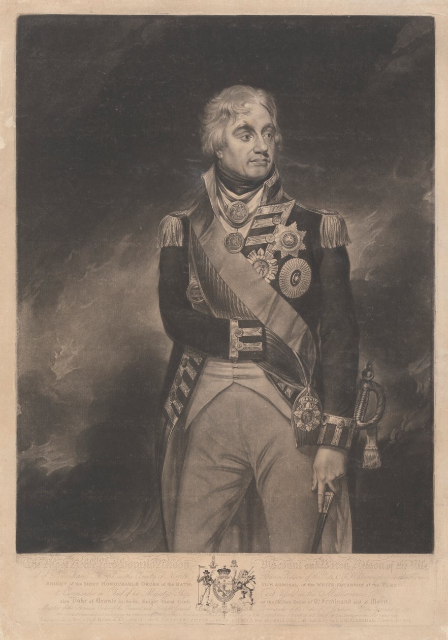 Orazio Nelson, Visconte Nelson da Richard Earlom