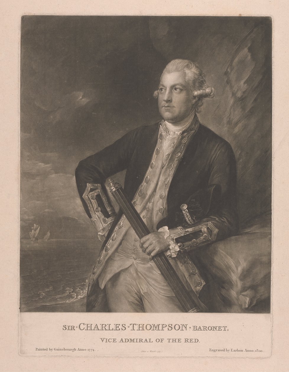 Sir Charles Thompson da Richard Earlom