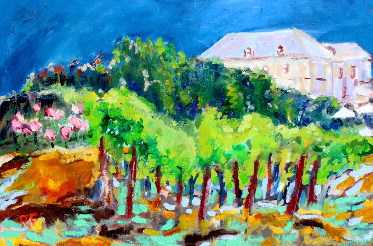 Castello e vigneti, 2017 da Richard Fox