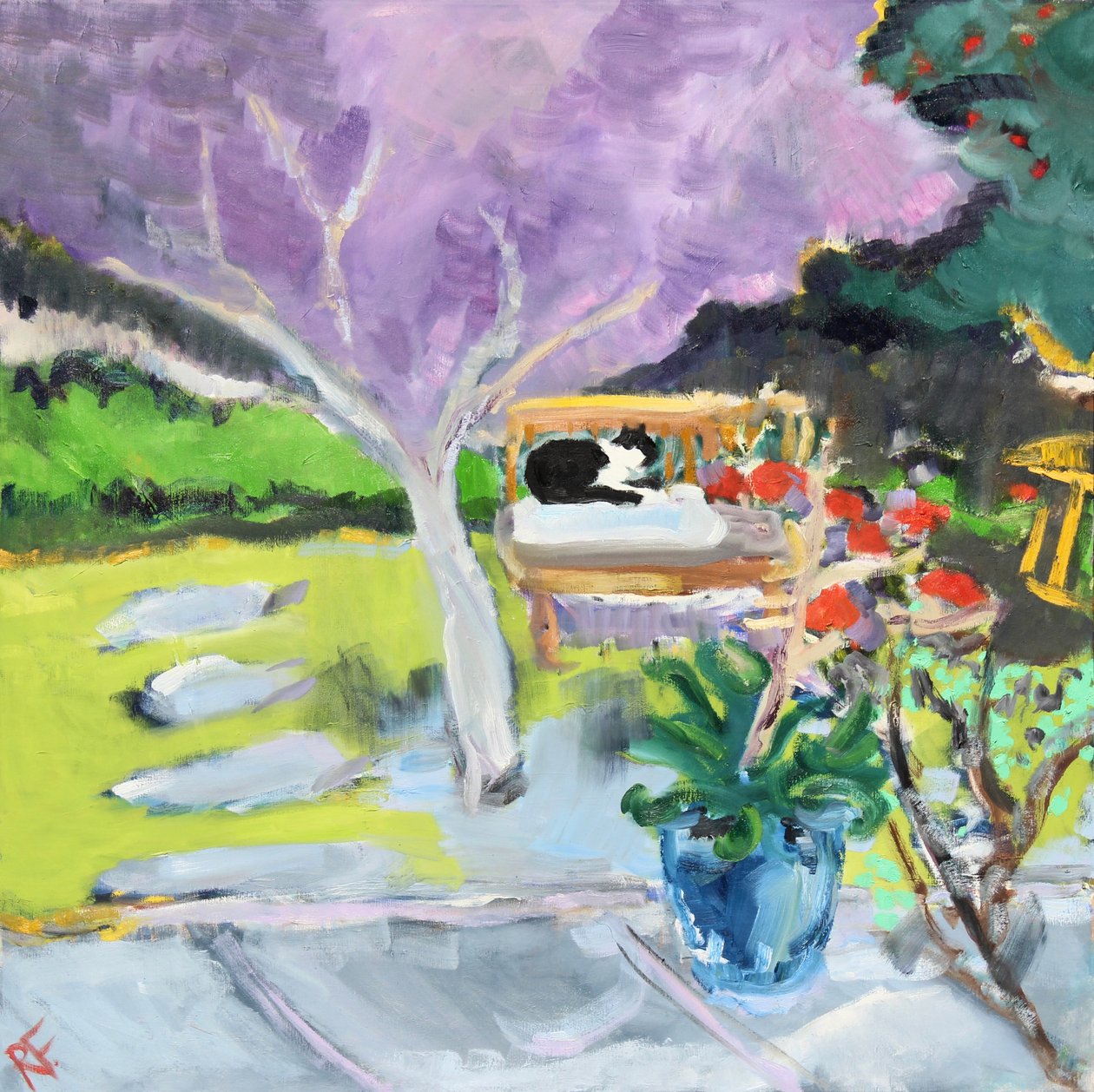 Emily a riposo, 2019 da Richard Fox