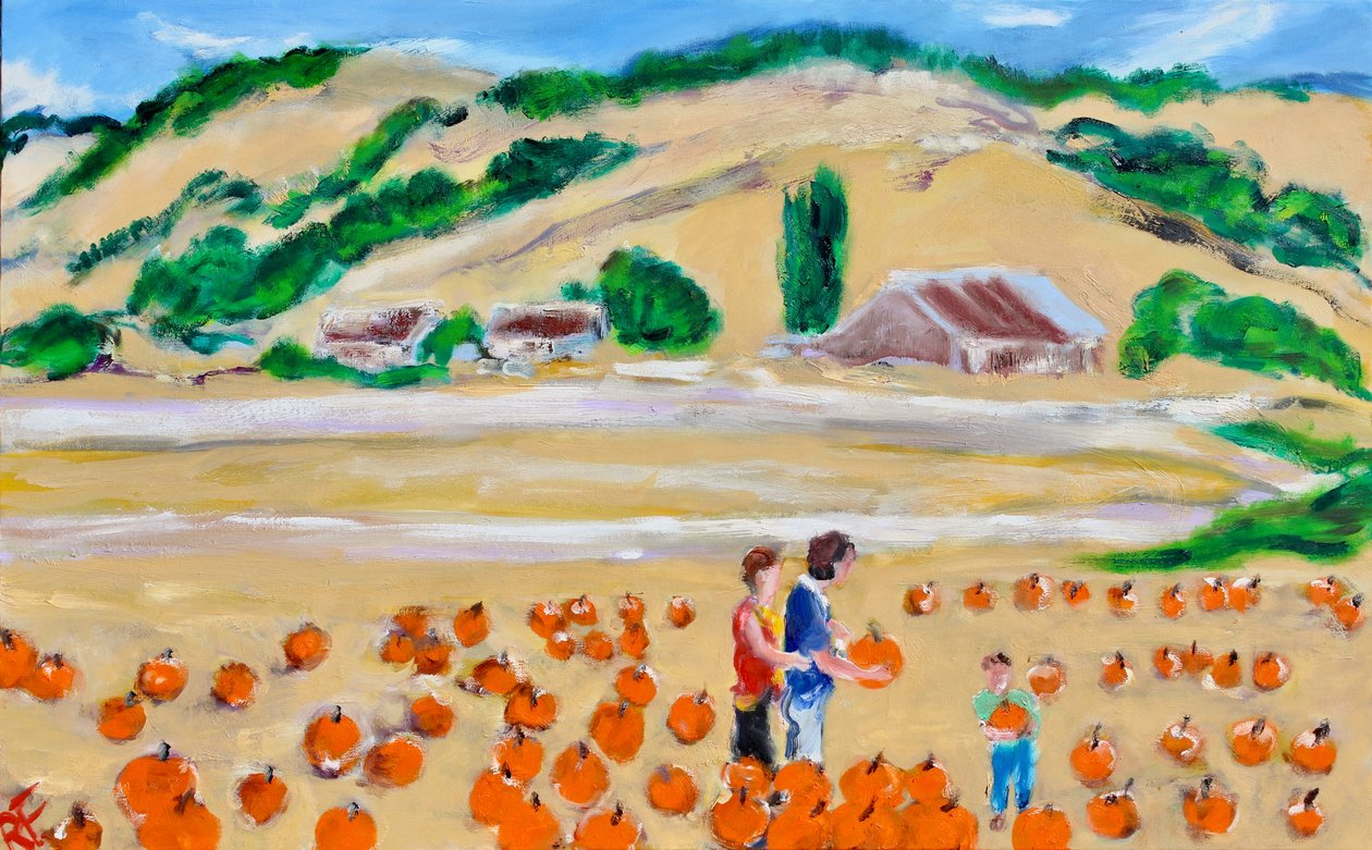 Raccolta di una zucca, Nicasio da Richard Fox