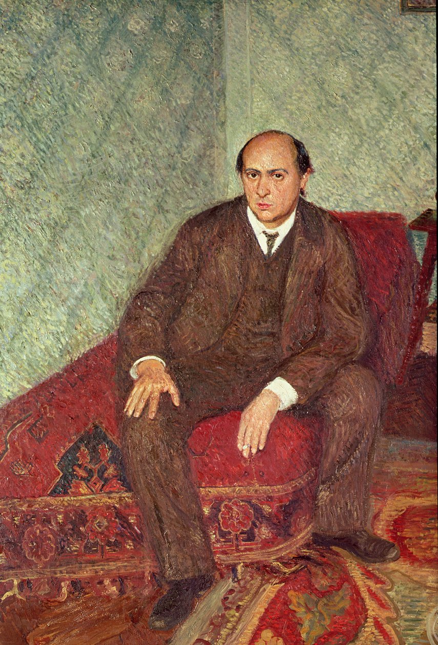 Ritratto di Arnold Schonberg (1874-1951), c.1905-6 da Richard Gerstl