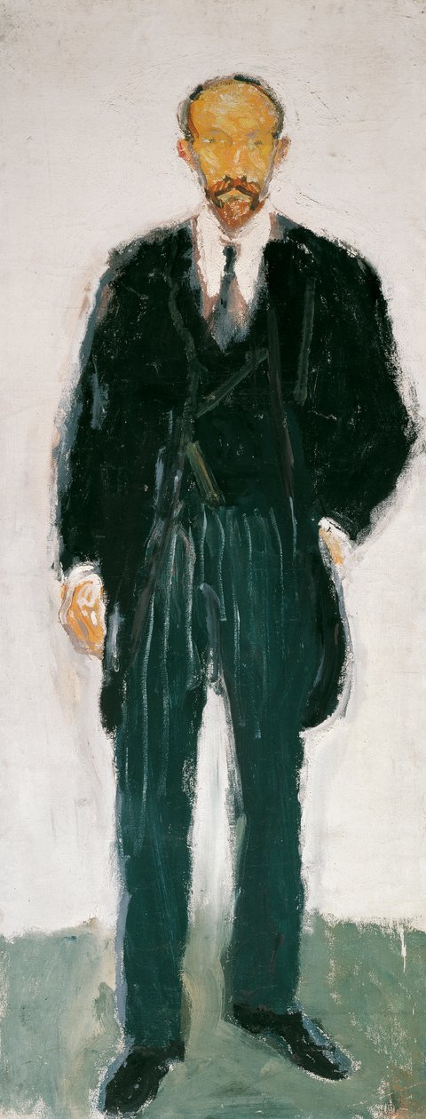 Professor Ernst Diez, prima del 1907 da Richard Gerstl