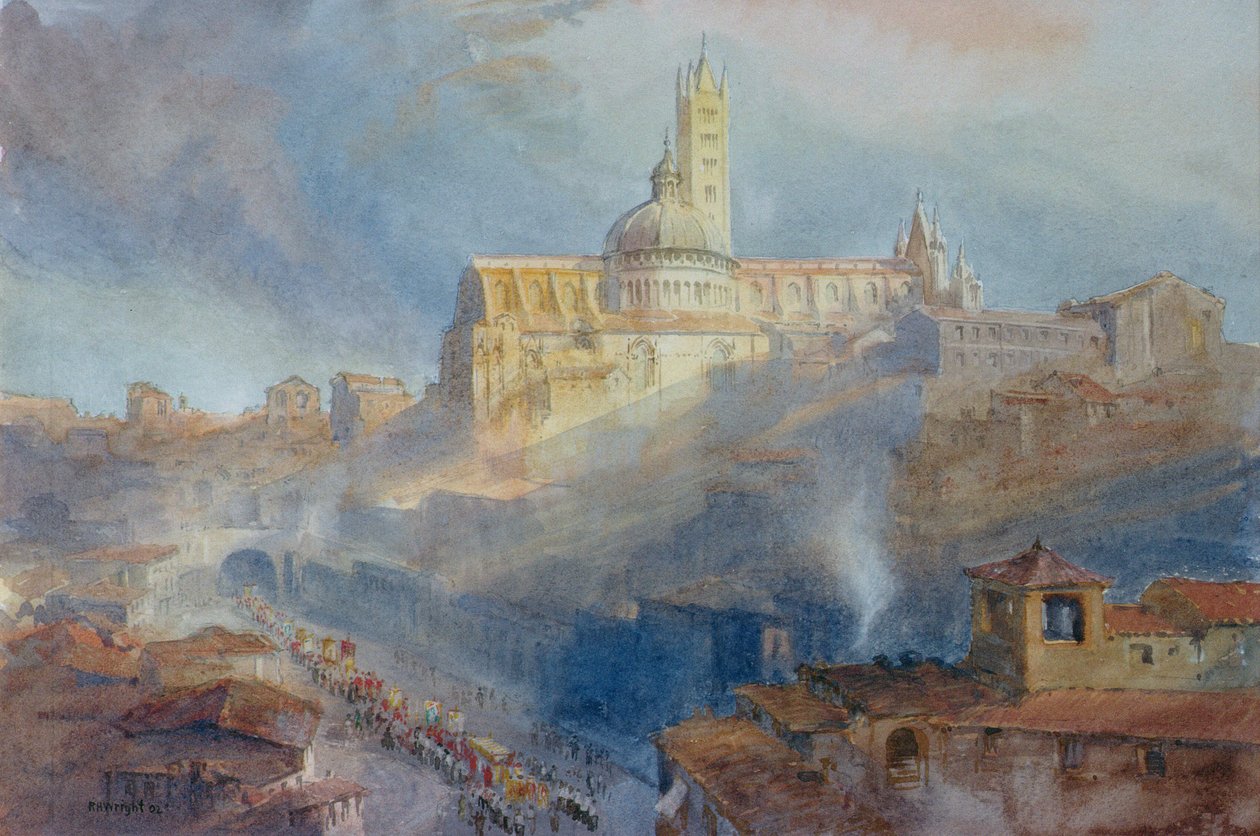La Cattedrale, Siena da Richard Henry Wright