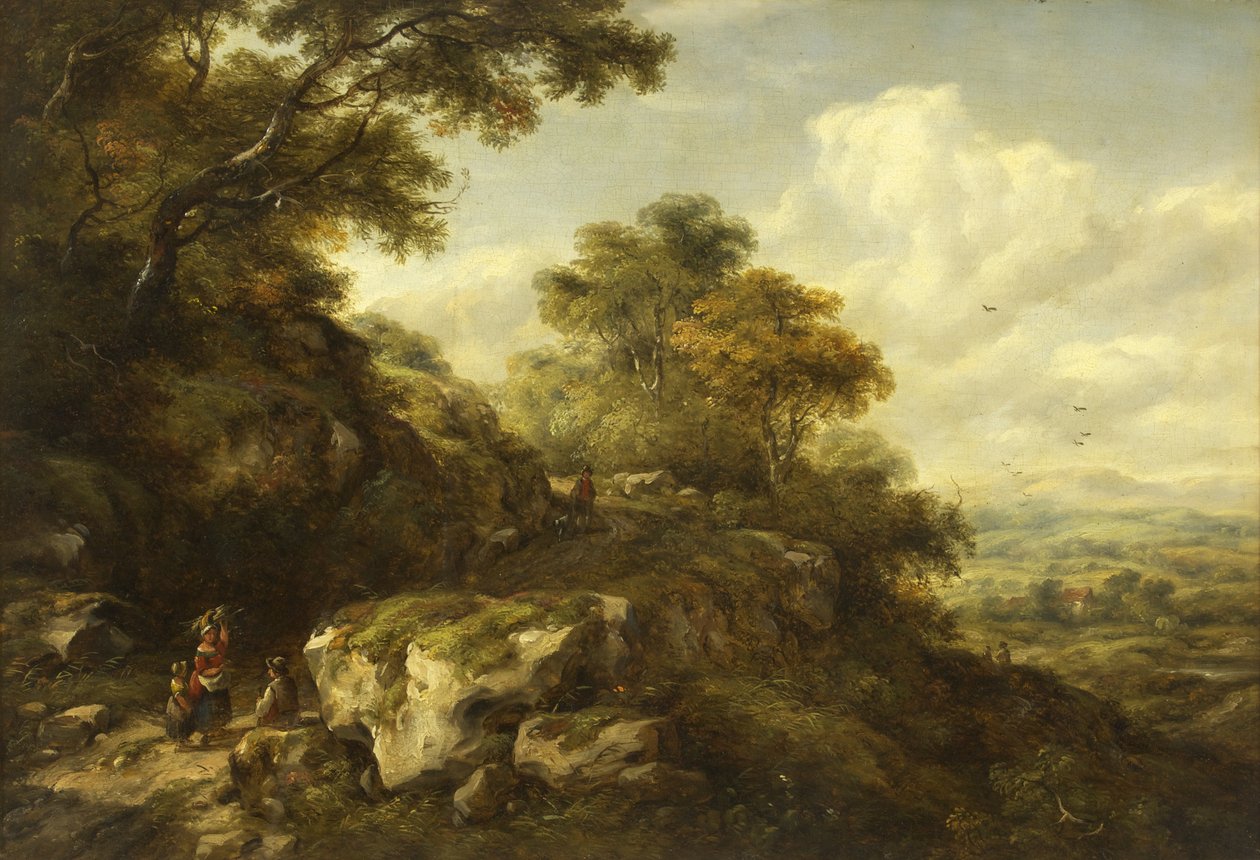 Veduta vicino a Otford, Kent da Richard Hilder