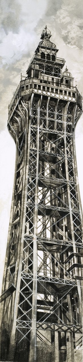 La torre di Blackpool da Richard Hook