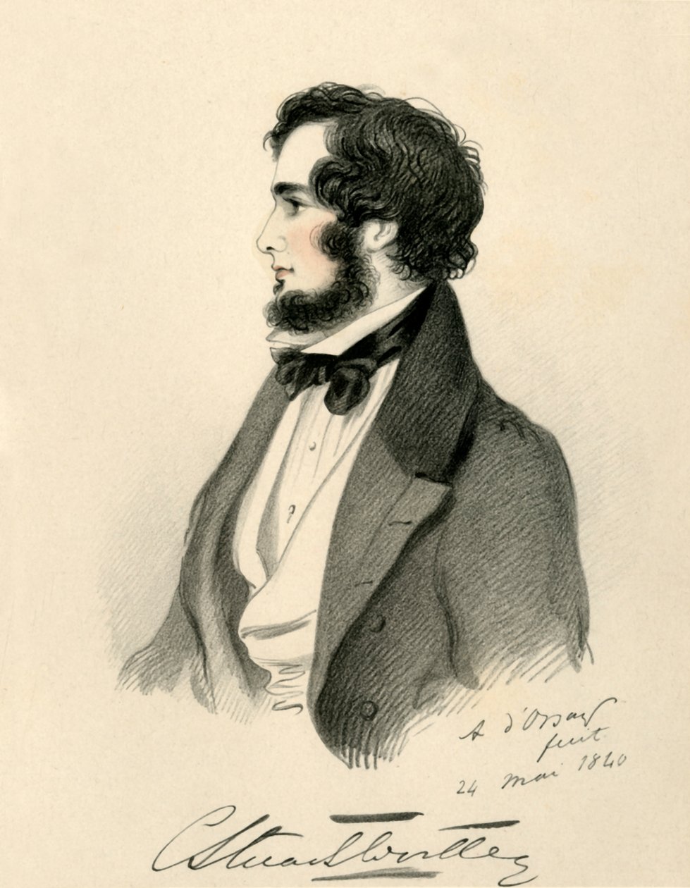 Charles Stuart Wortley, 1840 da Richard James Lane