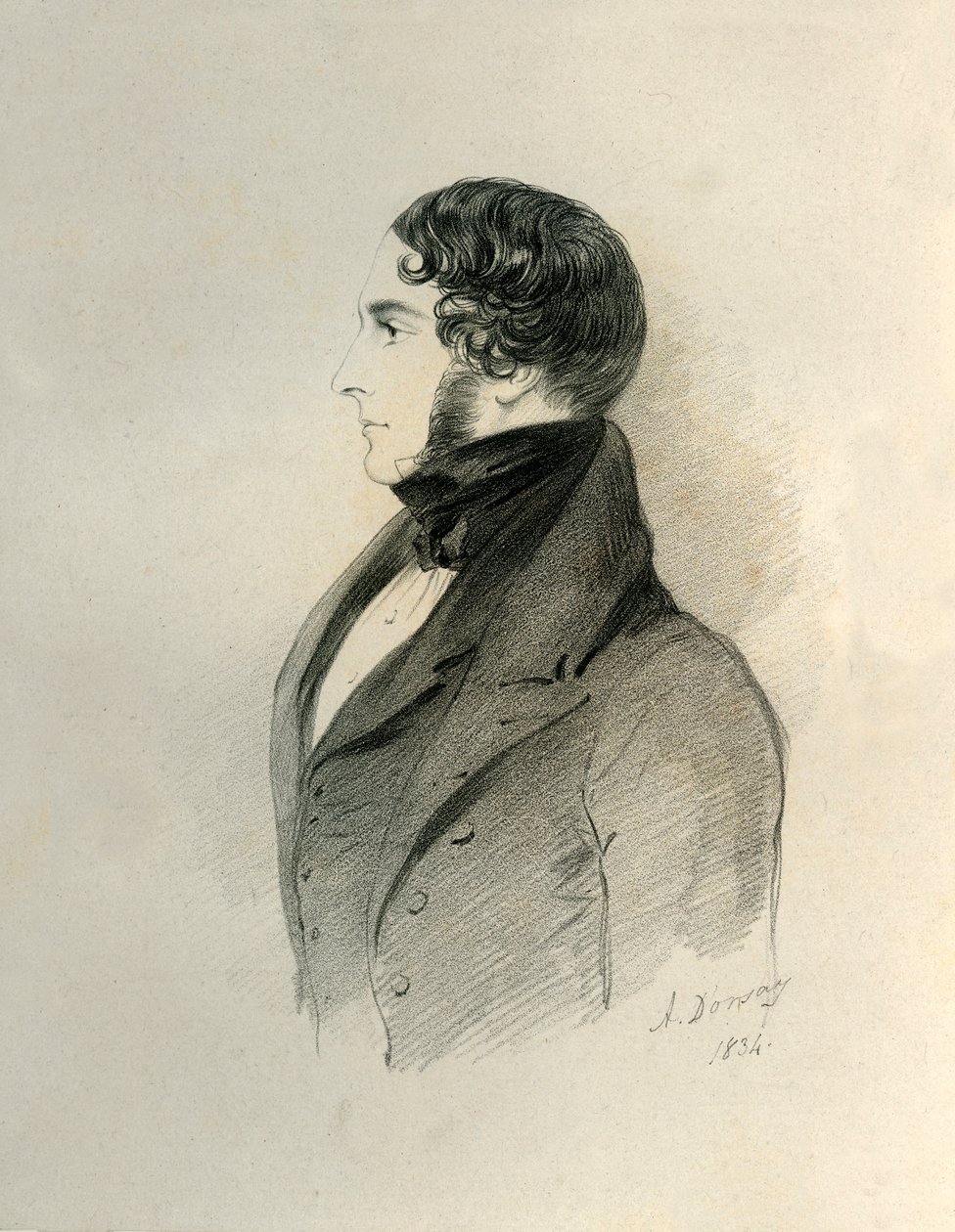 Sir William Massey Stanley, 1834 da Richard James Lane