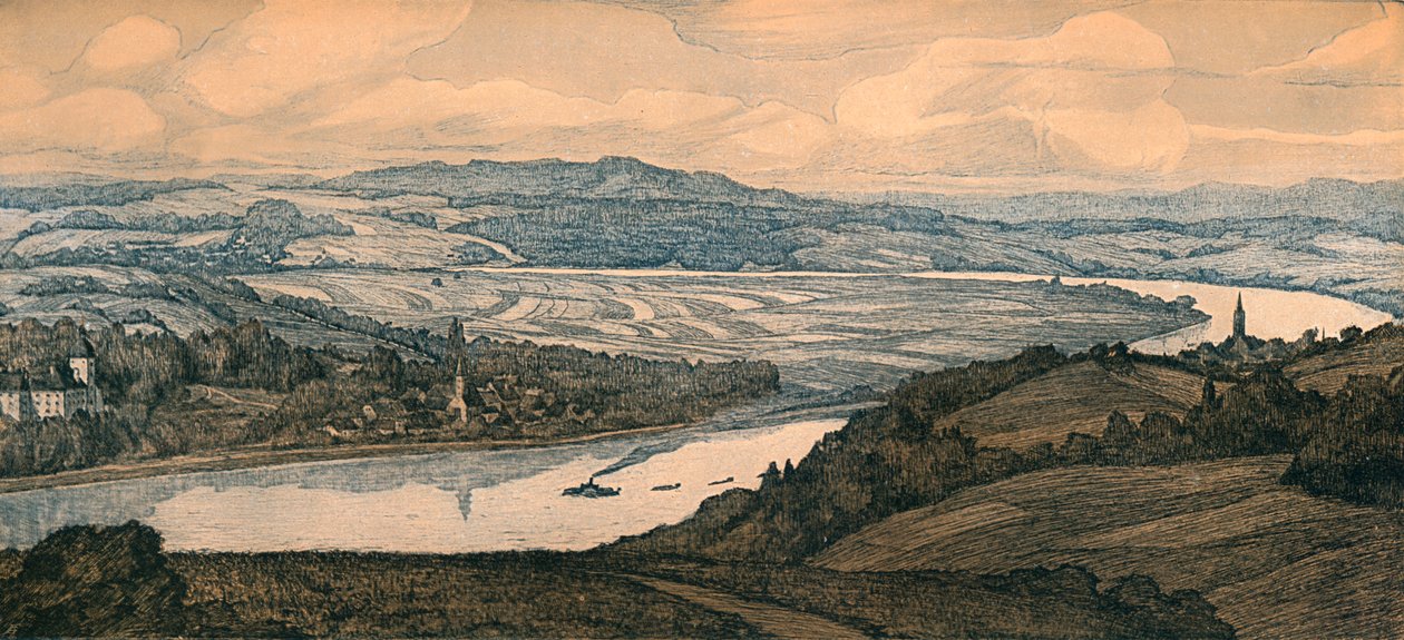 Persenburg sul Danubio da Richard Lux
