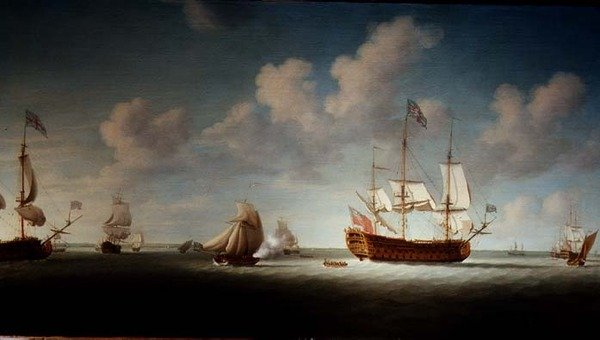 Pittura Marina da Richard Paton