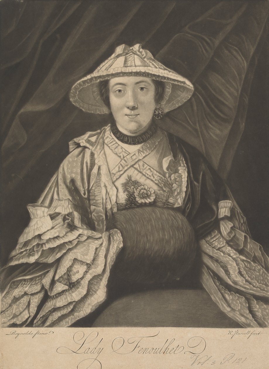 Lady Anne Fenoulhet (nata Day) da Richard Purcell