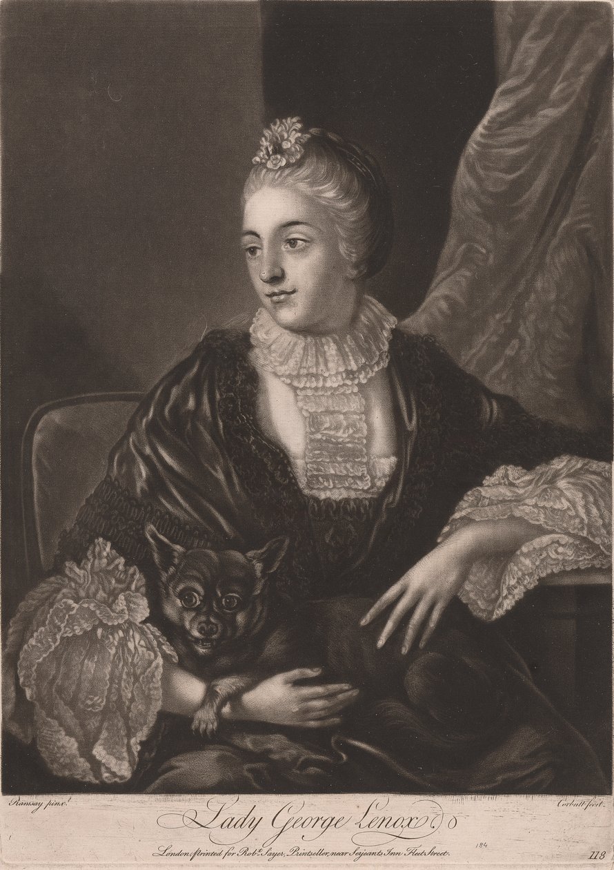 Lady George Lenox da Richard Purcell