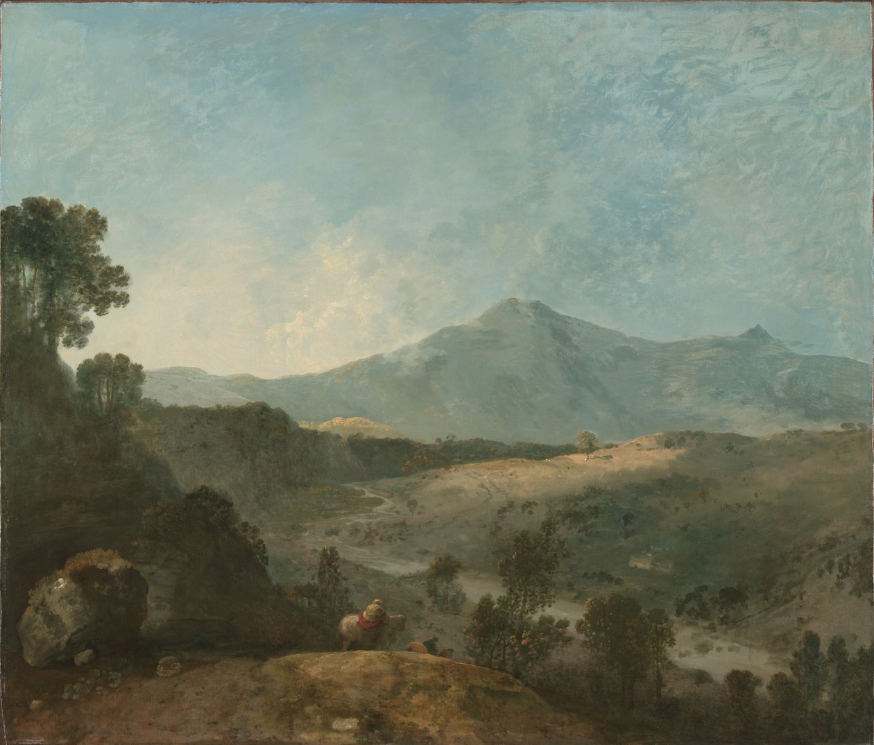 Cader Idris, con il Fiume Mawddach da Richard Wilson