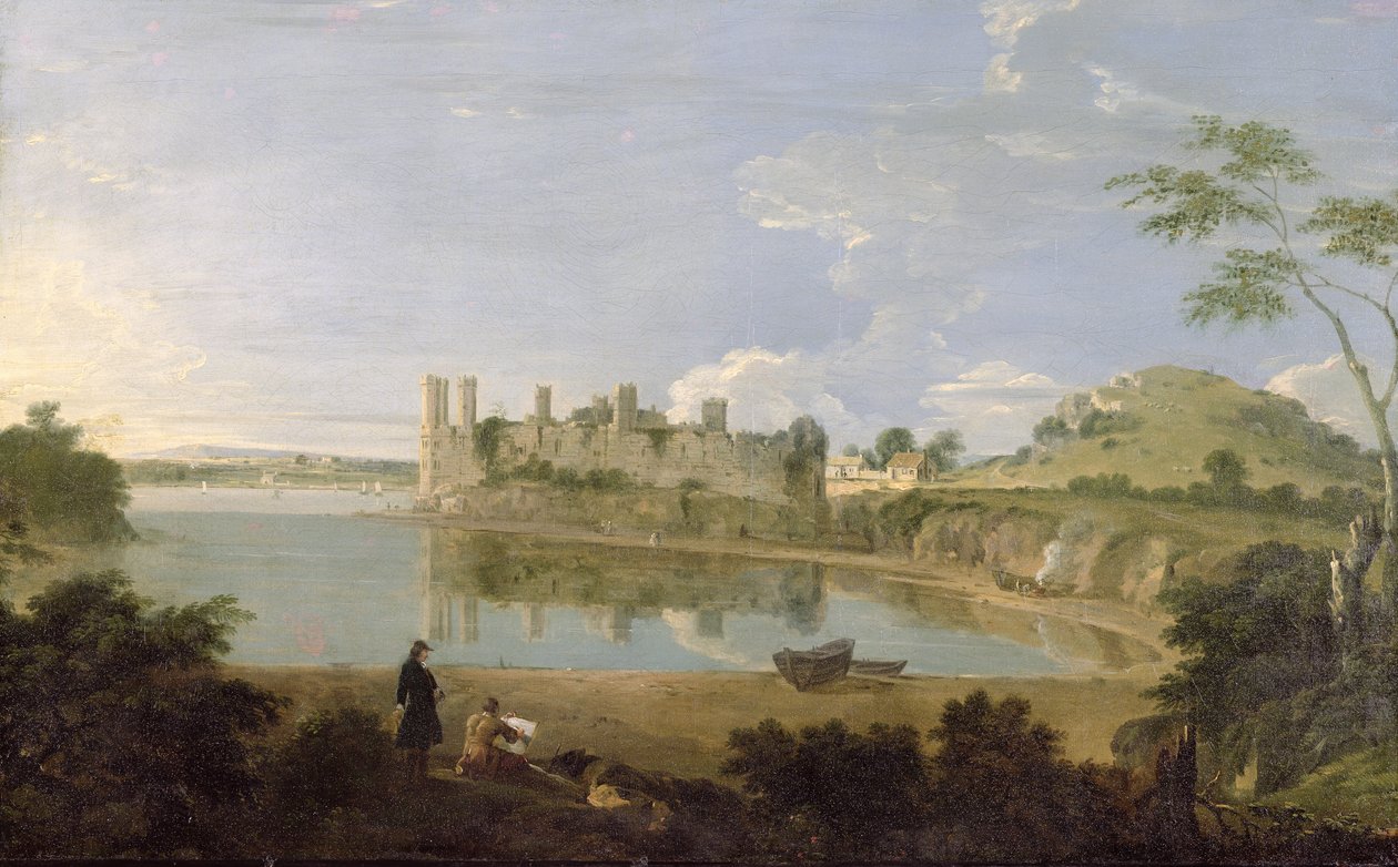Castello di Caernarvon da Richard Wilson