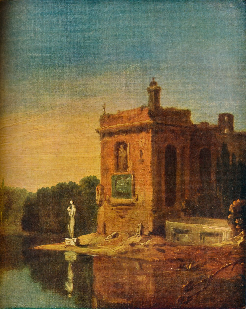 Scena italiana, c1744 da Richard Wilson