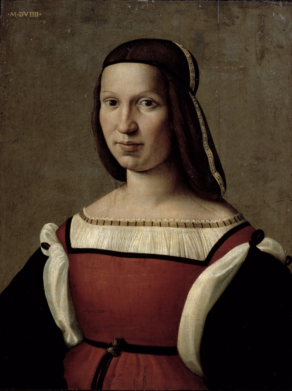 Ritratto di una donna, 1509 da Ridolfo , Il Ghirlandaio