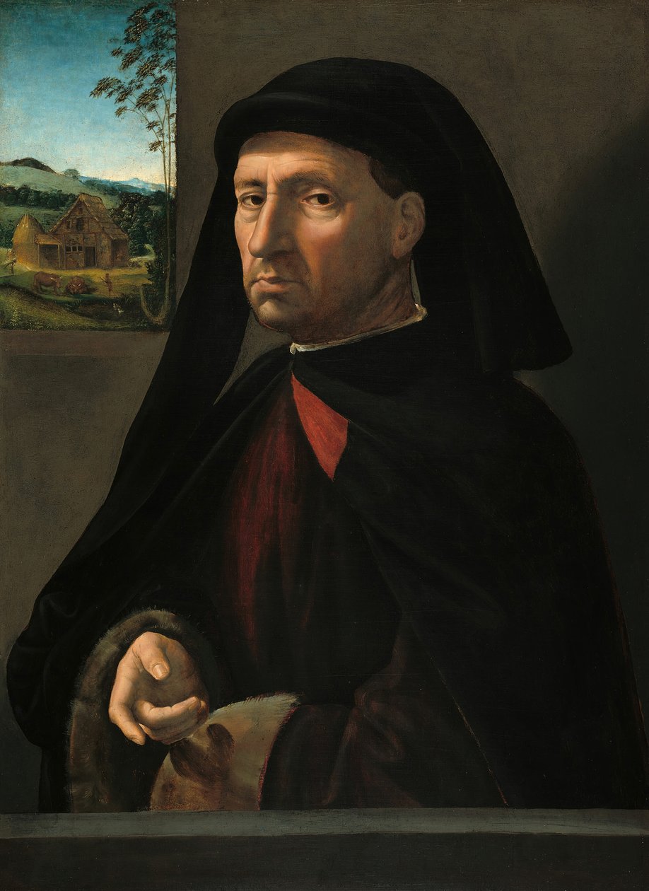 Ritratto di un gentiluomo, c. 1505 da Ridolfo Ghirlandaio