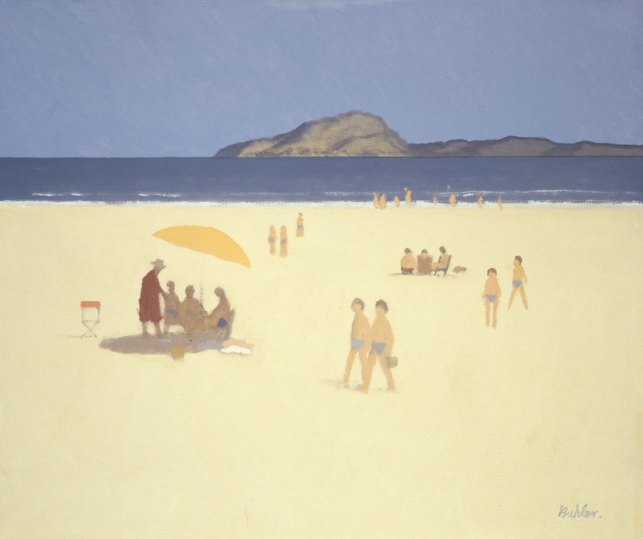 Una spiaggia in Bretagna da Robert Buhler