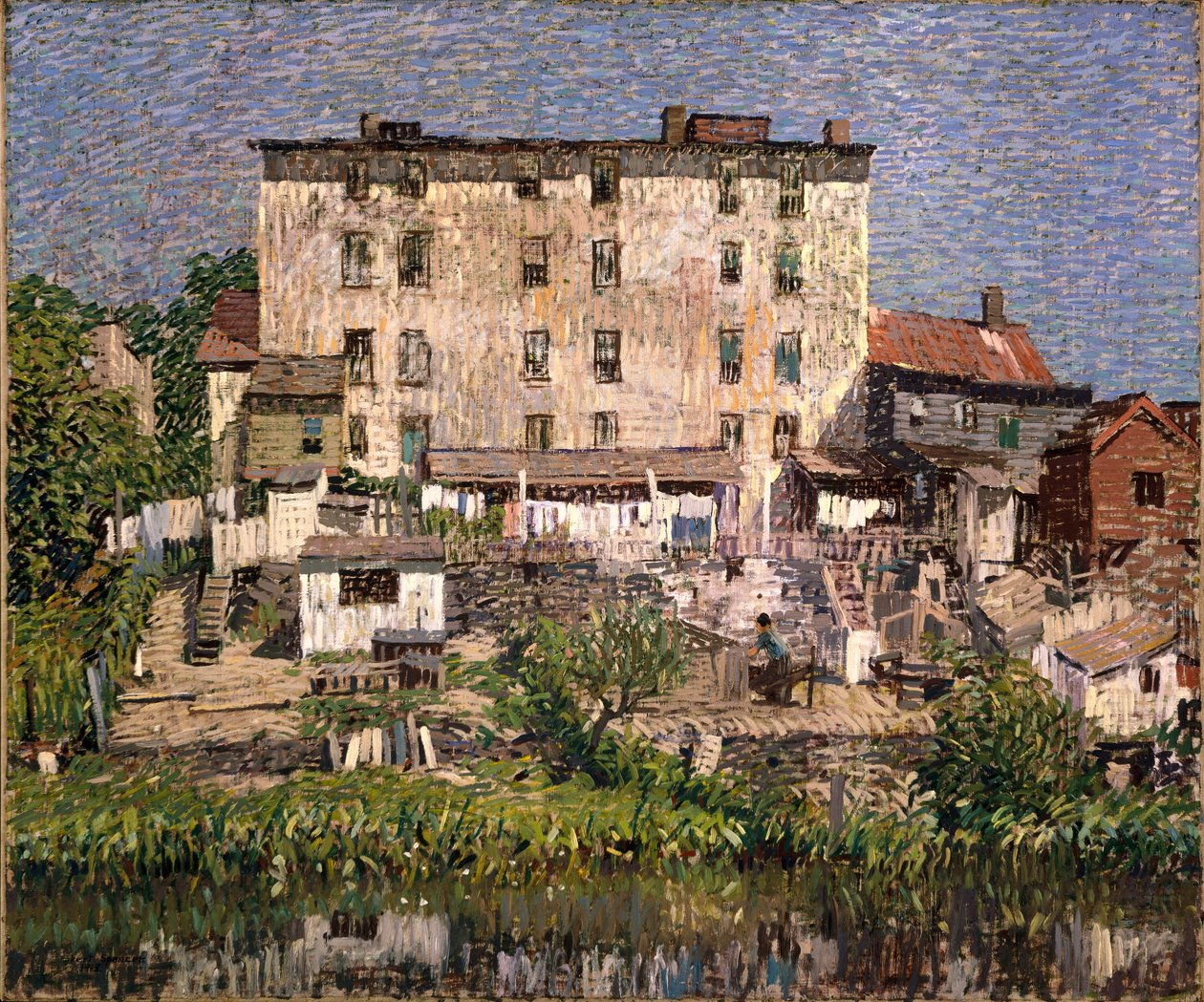 Il Tenement Bianco da Robert C. Spencer