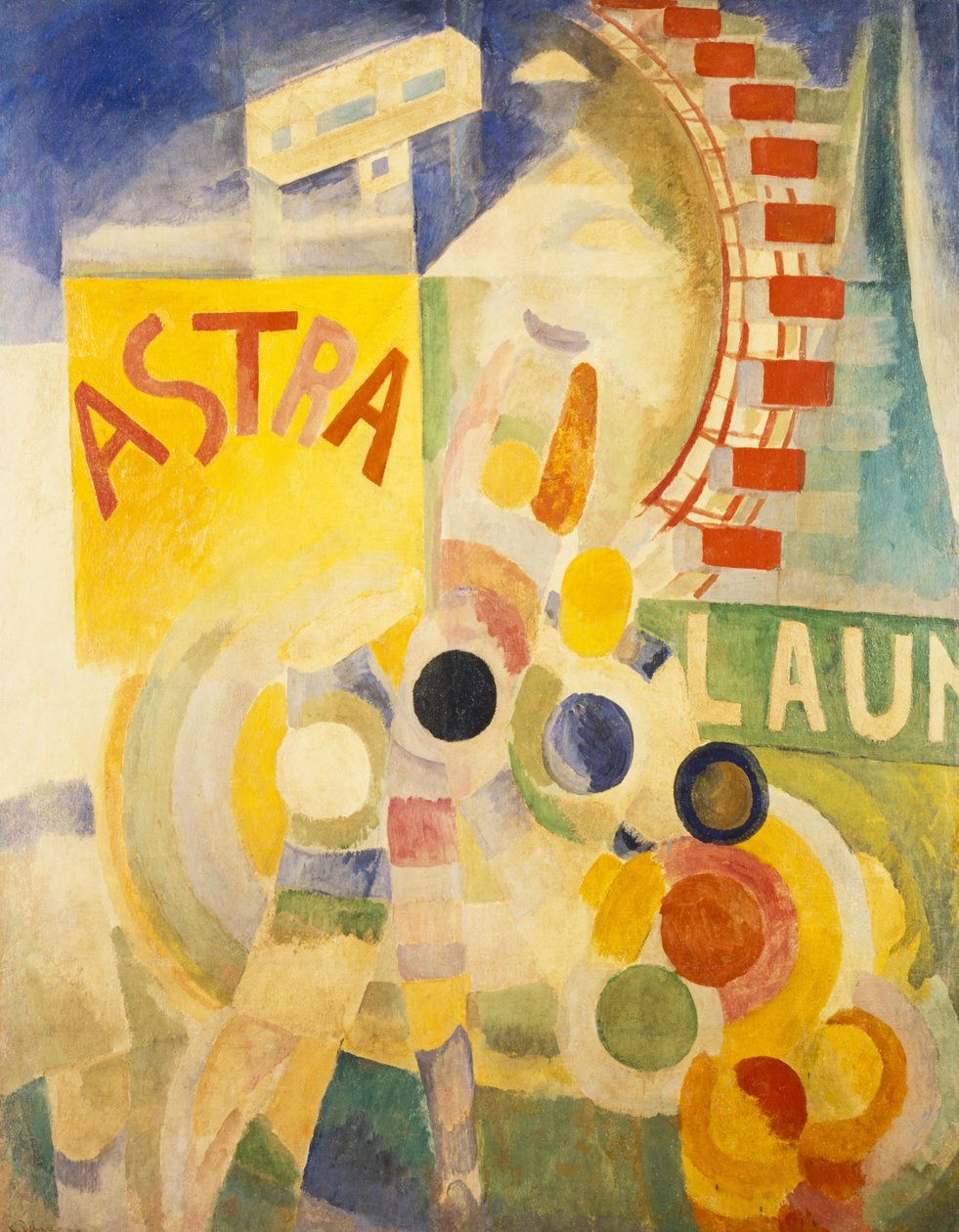 La squadra di Cardiff da Robert Delaunay