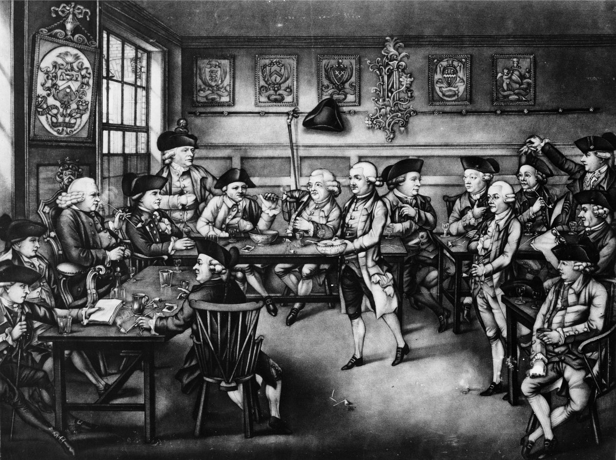 La corte di equità o riunione conviviale della città, 1779 da Robert Dighton
