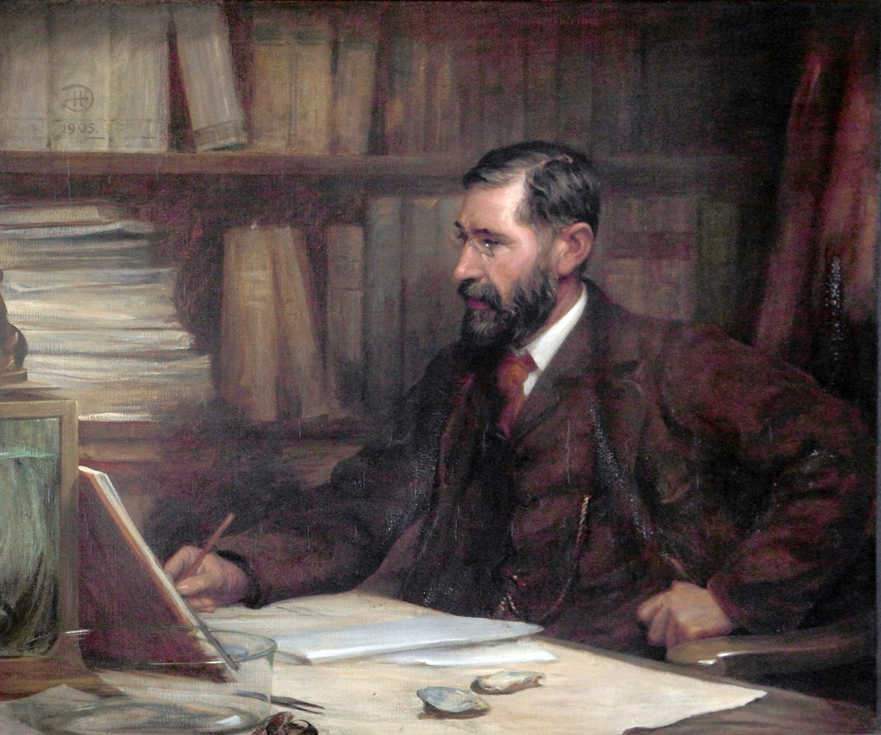 Professor Sir William Abbot Herdman da Robert Duddingstone Herdman