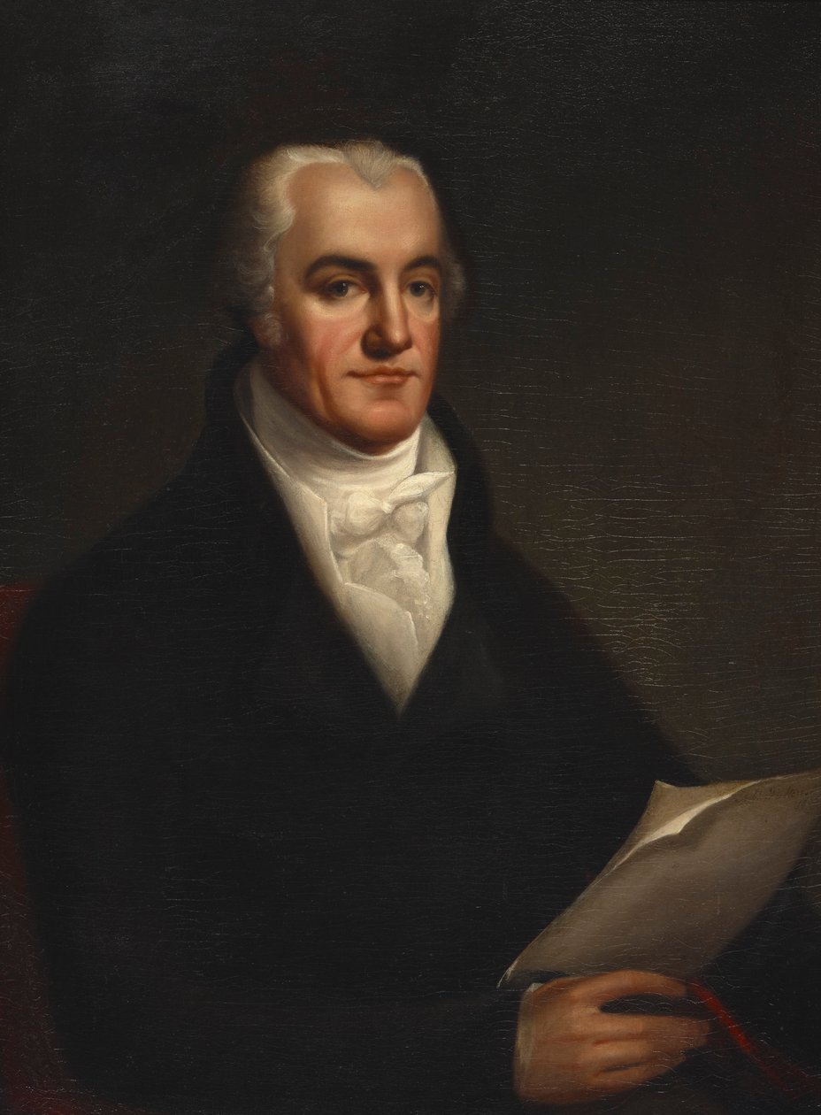 Ritratto di Joel Barlow da Robert Fulton
