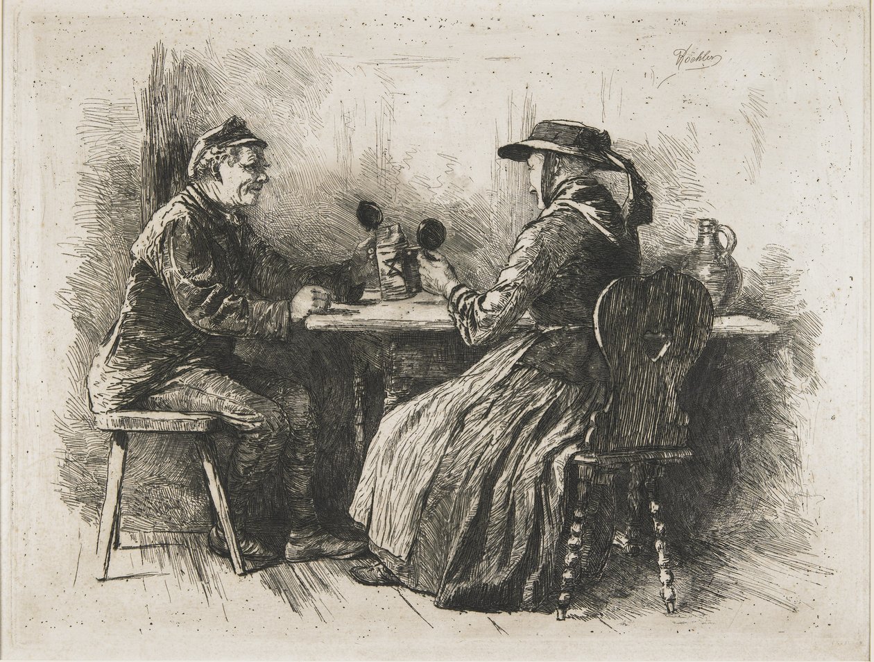 Prosit!, 1886 da Robert Koehler