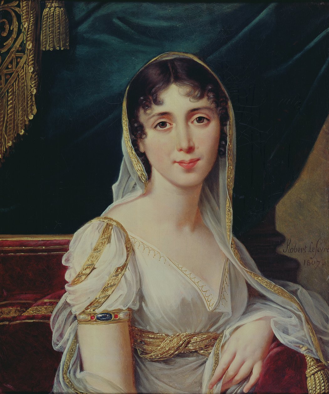 Desiree Clary (1781-1860) Regina di Svezia, 1807 da Robert Lefevre